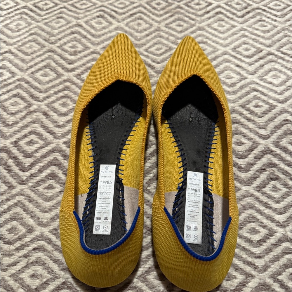 Rothy's Yellow Flats